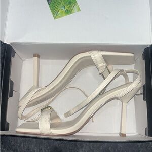 Windsor Cream Strappy Heels
